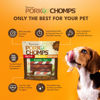 Picture of Pork Chomps Baked Pork Skin Dog Chews, 6-inch Twists, Assorted Flavors, 12 Count