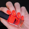 Picture of ILNP Turbocharged - Energizing Neon Orange Cream Nail Polish, Studio Color High Performance Color Coat