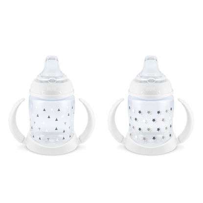 Picture of NUK Learner Cup, 6+ Months, Timeless Collection, Amazon Exclusive, 5 Oz, Pack of 2 - BPA Free, Spill Proof Sippy Cup