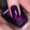 Picture of ILNP Guest List - Blackened Grape Holographic Nail Polish