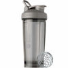 Picture of BlenderBottle Shaker Bottle Pro Series Perfect for Protein Shakes and Pre Workout, 28-Ounce, Smoke Grey