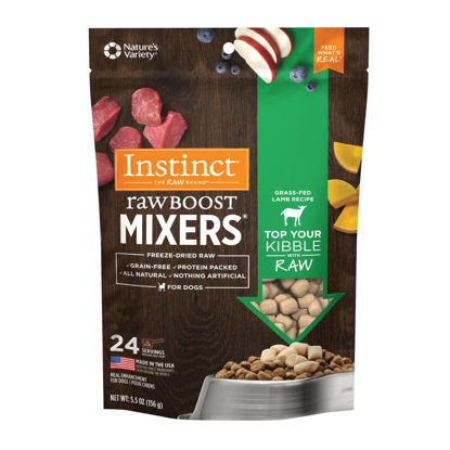 Picture of Instinct Raw Boost Mixers Freeze Dried Raw Dog Food Topper, Grain Free Freeze Dried Dog Food Topper 5.5 Ounce (Pack of 1)