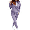 Picture of TTBDWiian Womens Sweatsuits 2 Piece Set Fall 2 Piece Sweatshirt Set Casual Pullover Top and Sweatpants Tracksuit Lounge Outfits