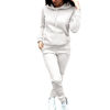 Picture of TTBDWiian Womens Sweatsuits 2 Piece Set Fall 2 Piece Sweatshirt Set Casual Pullover Top and Sweatpants Tracksuit Lounge Outfits