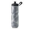 Picture of Polar Bottle Sport Insulated Water Bottle - BPA-Free, Sport & Bike Squeeze Bottle with Handle (Contender - Charcoal & Silver, 24 oz)