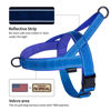 Picture of Annchwool No Pull Dog Harness with Soft Padded Handle,Reflective Strip Escape Proof and Quick Fit to Adjust Dog Harness,Easy for Training Walking for Small & Medium and Large Dog(Blue,M)