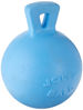 Picture of Jolly Pets Dog Tug-N-Toss Toy Ball, 6-Inch, Blueberry (406 BB), All Breed Sizes