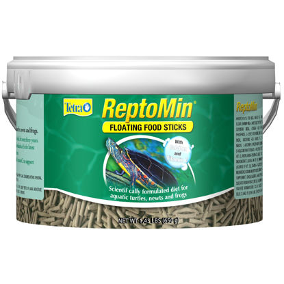 Picture of Tetra ReptoMin Floating Food Sticks, Food for Aquatic Turtles, Newts and Frogs, 1.43 lbs