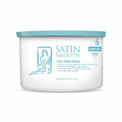 Picture of Satin Smooth Tea Tree Hair Removal Wax 14oz.