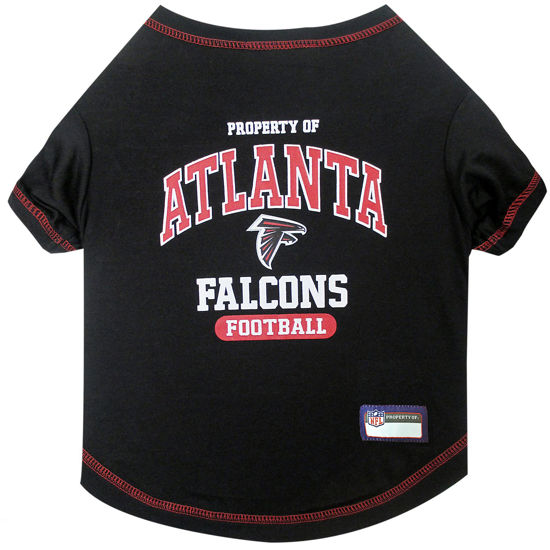 Picture of Pets First PET SHIRT for Dogs & Cats - NFL ATLANTA FALCONS Dog T-Shirt, Small. - Cutest Pet Tee Shirt for the real sporty pup