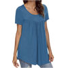 Picture of Womens Tunic Tops Casual Dressy Sky Blue