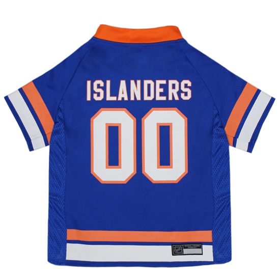 Picture of Pets First NHL New York Islanders Jersey for Dogs & Cats, X-Small. - Let Your Pet be a Real NHL Fan!