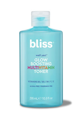 Picture of Bliss Well Yes Hydrating Toner with Vitamin B3, B5, B6, C & E - Brightens, Soothes, and Balances Skin - Alcohol-Free, Ideal for Sensitive & Oily Skin