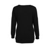 Picture of ZOOJINFAR Womens Pocket Shirts Casual Loose Fit Tunic Top Comfy Cute Sweatshirts Long Sleeve Crewneck Pullovers Fashion Lightweight T-Shirts Blouses for Women Black