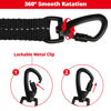 Picture of Dog Leash - 3/4/5/6/10/15/20/30/50/100/150FT Heavy Duty Leash with Swivel Lockable Hook and,Reflective Threads Bungee Dog Leash Comfortable Padded Handle for Walking for Small Medium Large Dog