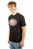 Picture of Ultra Game NFL Men’s Super Soft Ultimate Team Logo T-Shirt, San Francisco 49ers, Black, Large