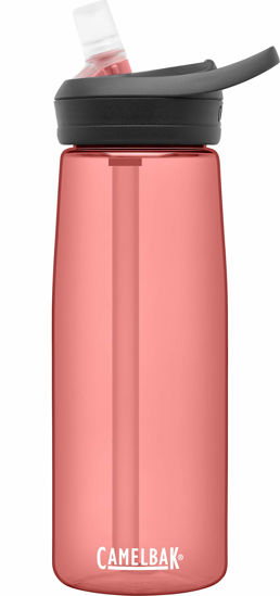 Picture of CamelBak eddy+ Water Bottle with Tritan Renew - Straw Top 25oz, Rose