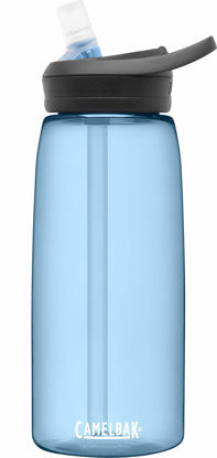 Picture of CamelBak eddy+ Water Bottle with Tritan Renew - Straw Top 32oz, True Blue