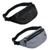 Picture of 2 Packs Fanny Packs for Men and Women, Waterproof Sports Waist Pack Bag for Travel Hiking Running Hands-free