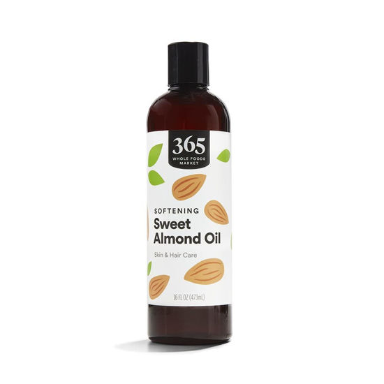 Picture of 365 by Whole Foods Market, Sweet Almond Oil, 16 Fl Oz