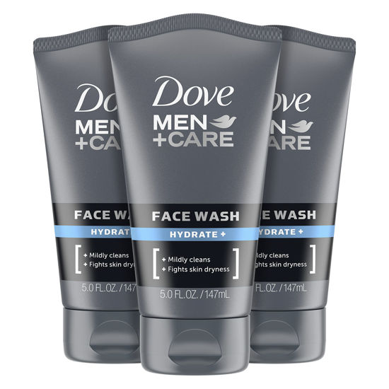 Picture of DOVE MEN + CARE Face Wash Hydrate Plus Skin Care, 5 Oz, (Pack of 3)