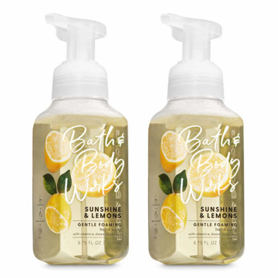 Picture of Bath & Body Works Sunshine & Lemons Foaming Hand Soap 8.75 oz, 259 ml each (Set of 2)