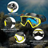 Picture of AQUA A DIVE SPORTS Diving mask Anti-Fog Swimming Snorkel mask Suitable for Adults Scuba Dive Swim Snorkeling Goggles Masks