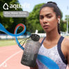 Picture of AQUAFIT 40 oz Water Bottle with Time Marker - Straw & Chug Lid - Big Water Bottle with Straw - BPA Free Gym Water Bottle with Handle - Gallon Water Jug (40 oz, Clarity)