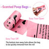 Picture of Yingdelai Dog Poop Bag Biodegradable - 540 Count Dog Waste Bags with Dispenser, Extra Thick Strong Leak proof Poop Bags for Dogs Doggy | Scented Pink