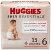 Picture of Huggies Size 6 Diapers, Skin Essentials Baby Diapers, Size 6 (35+ lbs), 15 Count