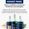 Picture of Honest Paws Dog Shampoo and Conditioner - 5-in-1 for Allergies and Dry, Itchy, Moisturizing for Sensitive Skin - Sulfate Free, Plant Based, All Natural - Oatmeal & Aloe -16 Fl Oz