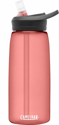 Picture of CamelBak eddy+ Water Bottle with Tritan Renew - Straw Top 32oz, Rose