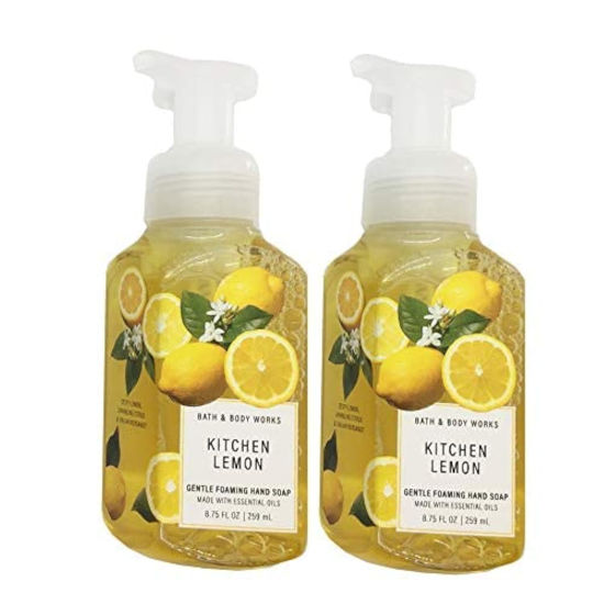 Picture of Bath & Body Works Gentle Foaming Hand Soap in Kitchen Lemon (2 Pack)