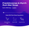 Picture of Zum Bar Goat's Milk Soap - Frankincense and Myrrh - 3 oz (3 Pack)