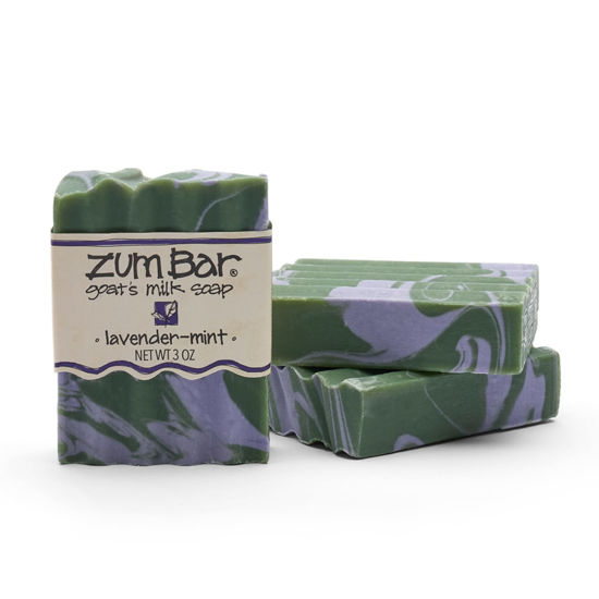 Picture of Zum Bar Goat's Milk Soap - Lavender-Mint - 3 oz (3 Pack)