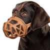 Picture of BARKLESS Dog Muzzle, Basket Muzzle for Biting, Chewing and Scavenging, Humane Cage Mouth Cover, Perfect for Grooming and Training Small, Medium, Large Aggressive Reactive Dogs