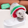 Picture of ANWA Adjustable Cat Cone Collar Soft, Cute Cat Recovery Collar, Cat Cones After Surgery for Kittens