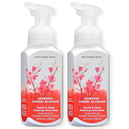 Picture of Bath and Body Works Gentle & Clean Foaming Hand Soap, 8.75 fl. oz. (Japanese Cherry Blossom, 2-Pack)