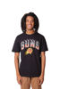 Picture of Ultra Game NBA Phoenix Suns Mens Arched Plexi Short Sleeve Tee Shirt, Black, Small