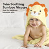 Picture of KeaBabies Baby Hooded Towel - Viscose Derived from Bamboo Baby Towel, Toddler Bath Towel, Infant Towels, Large Hooded Towel, Organic Baby Towels with Hood for Girls, Babies, Newborn Boys (Lion)