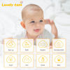 Picture of Lovely Care 12 Pack Muslin Burp Cloths 100% Cotton Muslin Cloths Large 20''x10'' Extra Soft and Absorbent Baby Burping Cloth - White