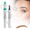 Picture of 2024 New Magic Eyebrow Pencil, Upgraded 3D Waterproof Microblading Eyebrow Pencil Contouring Pen, 4 Tipped Precise Brow Pen, Natural Fine Stroke Microblading Eyebrow Pencil (B-Light Brown)