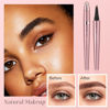 Picture of 2024 New Magic Eyebrow Pencil, 3D Waterproof Microblading Eyebrow Pencil Contouring Pen, 4-Tipped Precise Brow Pen, Long-Lasting Natural Fine Stroke Eyebrow Pencil