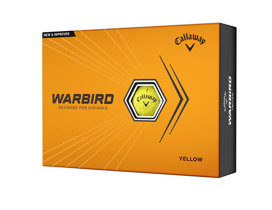 Picture of Callaway Warbird Golf Balls (2023 Version, Yellow)