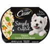 Picture of CESAR Simply Crafted Adult Wet Dog Food Meal Topper, Chicken, Carrots & Green Beans, 1.3oz., Pack of 10