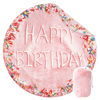 Picture of BNuitland Pink Birthday Cake Blanket,300GSM Double Sided Giant Funny Gift Throw with Cake Pouch,Realistic Super Soft Food Blanket,Novelty Sofa Blanket for Kids/Pets and Adults