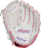 Picture of Rawlings | PLAYERS SERIES Youth Softball Glove | Right Hand Throw | 10" - Basket Web | White/Unicorn