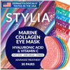 Picture of Under Eye Patches for Dark Circles and Puffy Eyes (30 Pairs), Marine Collagen Eye Mask for Puffiness with Vitamin C, Hyaluronic Acid, and Pearl Extract, Eye Gel Pads for Dark Circles and Puffiness