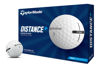 Picture of TaylorMade 2021 TaylorMade Distance+ Dozen Golf Balls, White (1 box with four lines of 3 balls each, 12 golf balls in total)