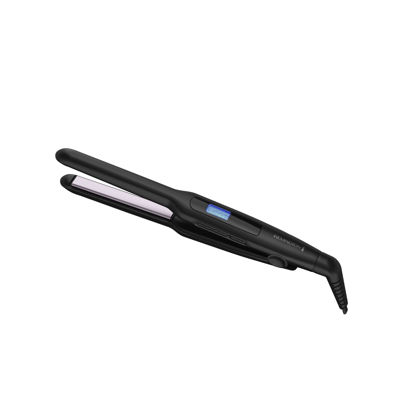 Picture of Remington 1/2" Flat Iron, Hair Straightener with Anti-Static Technology, 15-Second Heat Up & 60 Minute Auto Shut Off, 30% Longer Ceramic Floating Plates, Titanium + Ceramic Coating